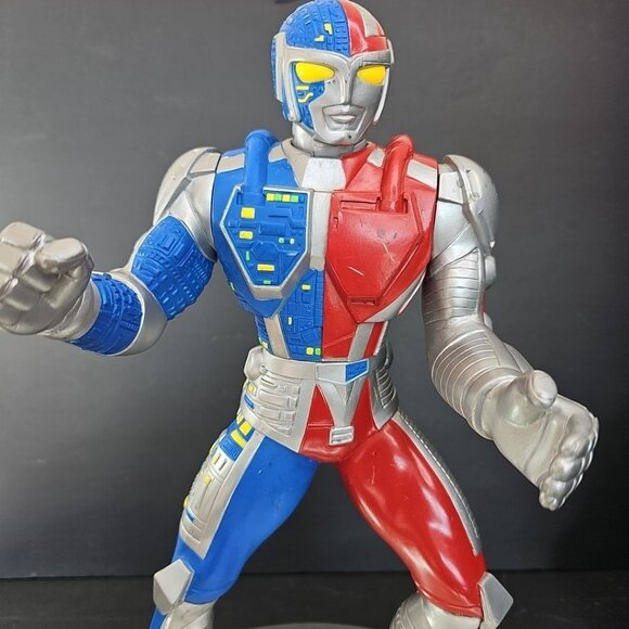 VR Troopers HUGE 14"+ Action Figure 1994 Saban Kenner Ultimate Ryan Steele - Picture 10 of 15